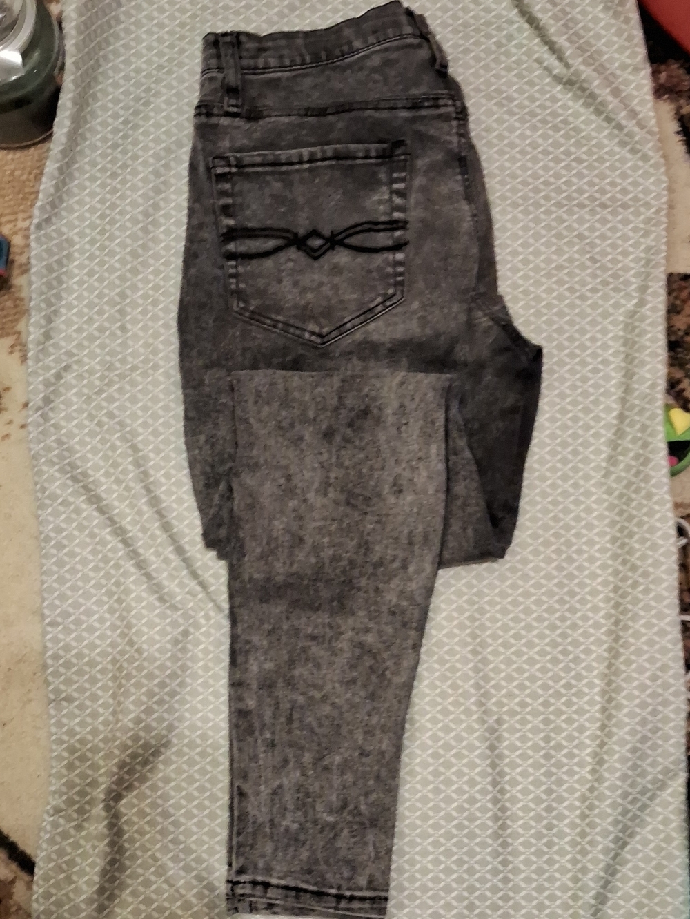 Mudd Junior's Black Washed Chinos